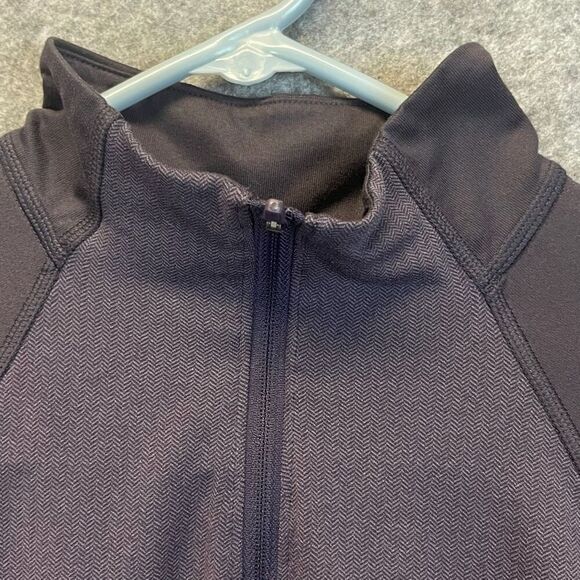THE NORTH FACE FlashDry Quarter Zip Pullover Women’s Medium Purple Long Sleeve - Picture 3 of 15